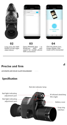 PARD NV007V Digital clip on 2020 model