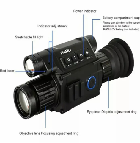 Pard nv008 6.5 x-12x LRF version